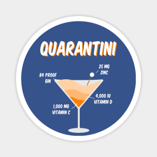 Quarantini Recipe Magnet